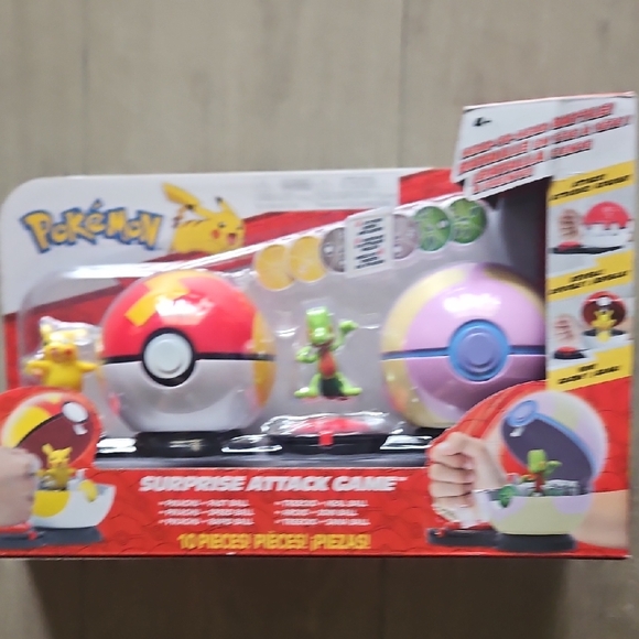 Pokémon Surprise Attack Game Set - Picture 1 of 6